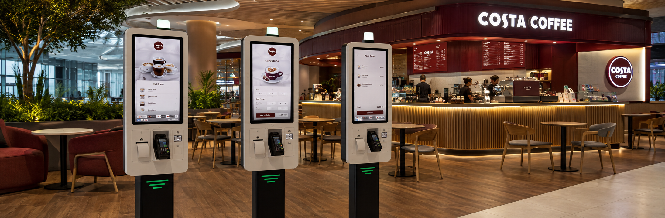 Costa Coffee Self Order Projesi