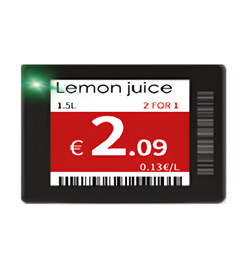 B Serisi Elektronik Raf Etiketleri