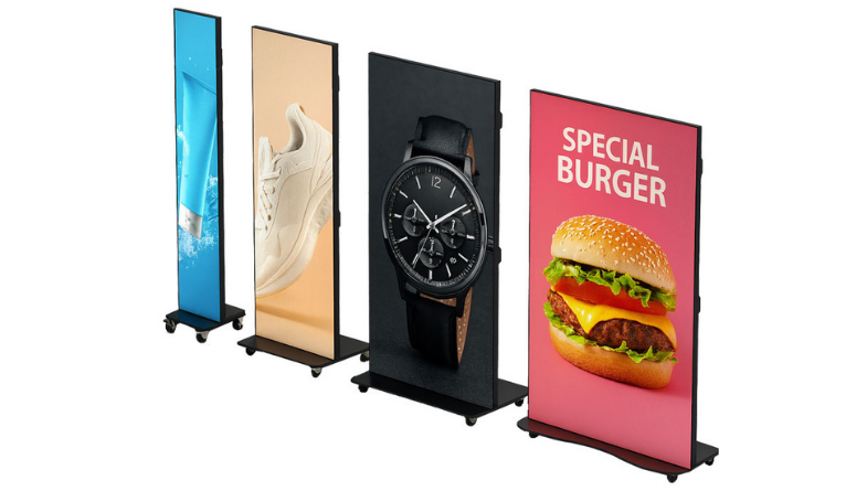 Duvar Tipi LED Poster Ekran