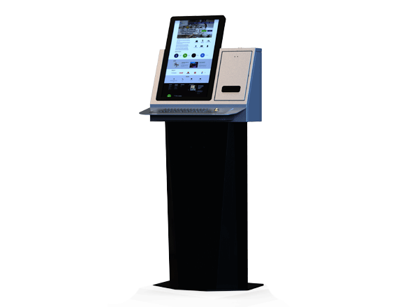 L Model Kütüphane ve Self Servis Kiosk Cihazı