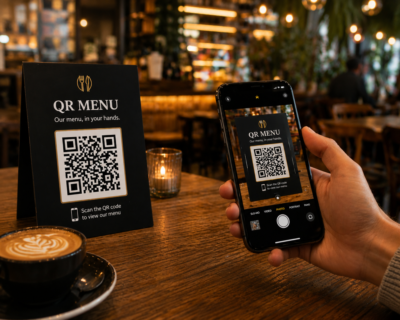QR menu