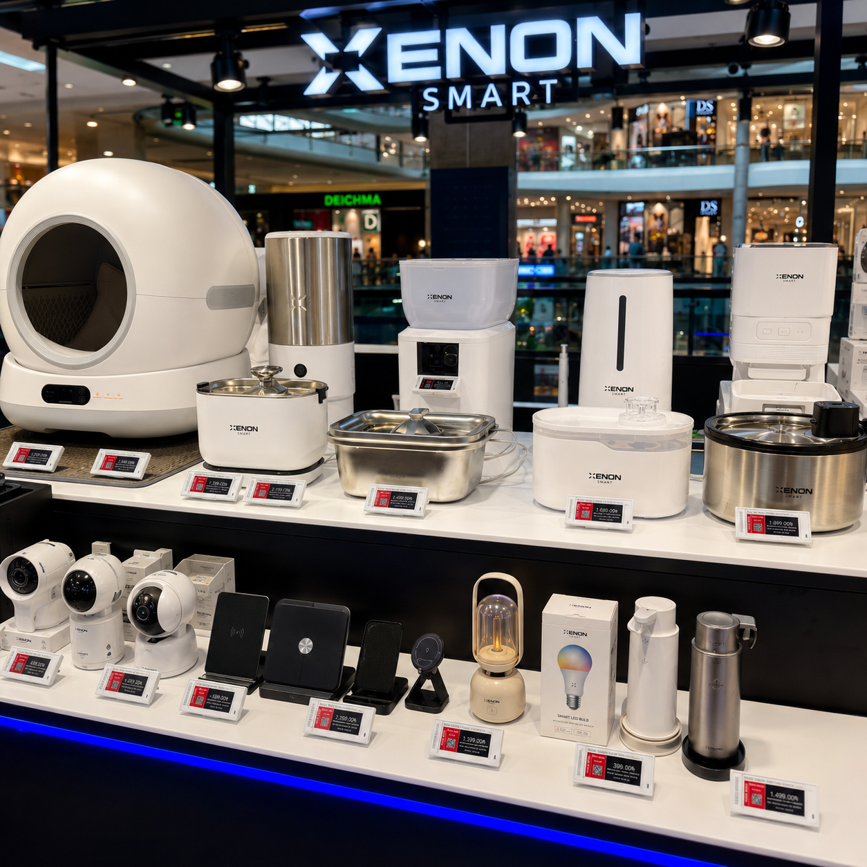 Xenon Smart Digitales Etikett Projekt